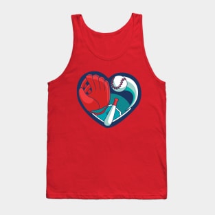 I love baseball Tank Top